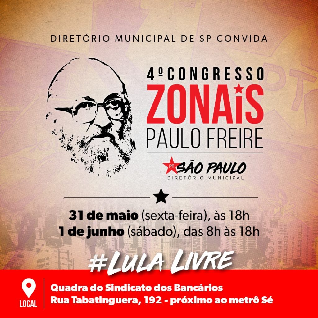 4º Congresso Zonais Paulo Freire