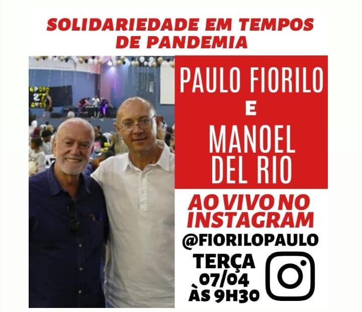 Live_Solidariedade em tempos de pandemia com o Dep. Estadual Paulo Fiorilo