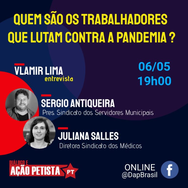 #LiveDoPT Diálogo e Ação Petista entrevista Sergio Antiqueira e Juliana Salles