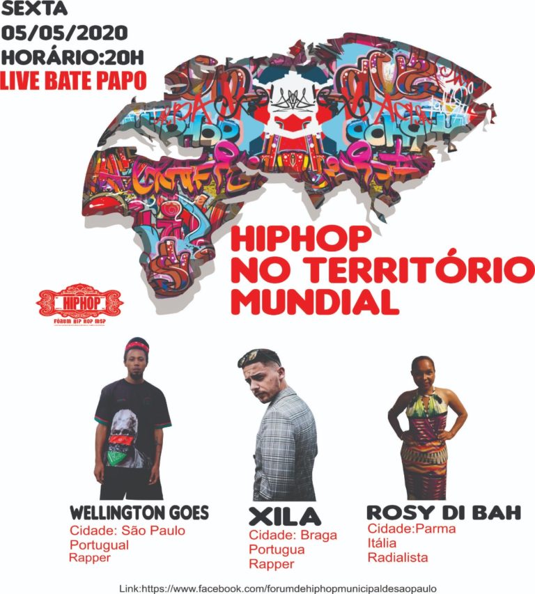 Live Fórum Hip Hop MASP debate ”HipHop no território Mundial” com Wellington Goes, XILA e Rosy Di Bah #LiveDoPT
