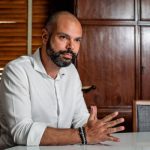 Bruno Covas em gabinete