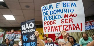 Vereadores da base de Nunes vendem a Sabesp Sintaema