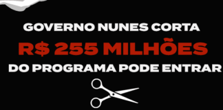Governo Nunes corta R$ 255 milhões do Programa Pode Entrar Corte pode
