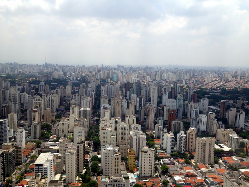 Vista aérea de São Paulo
